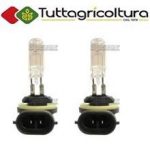 COPPIA LAMPADINE FANALE ANTERIORE PRINCIPALE 12V 50W PGJ13 Base