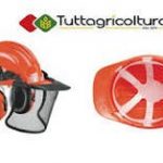 Elmetto Protettivo Boscaiolo con Visiera a Rete e Cuffie Antirumore