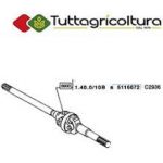 Semiasse Articolato originale Per Trattore New Holland 55-46DT / 55-66DT / 55-90DT /60-46DT / 60-66DT / 60-90DT