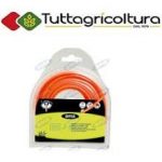 Filo Quadrato Arancio Per Decespugliatore Sezione 2 mm X 23 m
