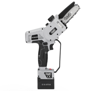 Potatore a catena cordless Volpi KVS5700 21,6V Brushless con 2 batterie